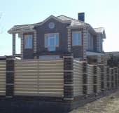 Забор из металлического штакетника, Алматинская область, город Есик