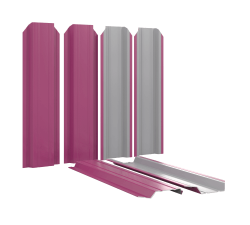 Штакетник для забора П-образный узкий в Алматы